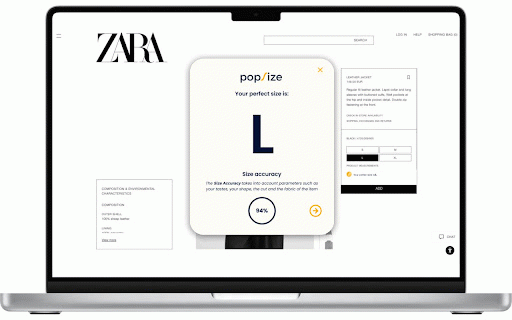 Popsize :: Find your IDEAL size on any fashion website