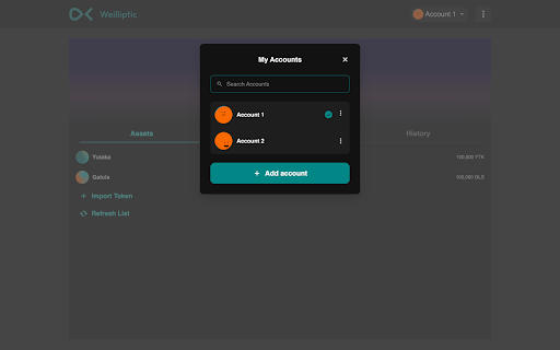WAuth :: Weilliptic Wallet is the ultimate tool for managing your assets on WeilChain, offering a seamless and secure experience.