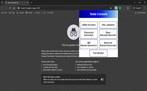 Tools Console :: Tools Console packages.