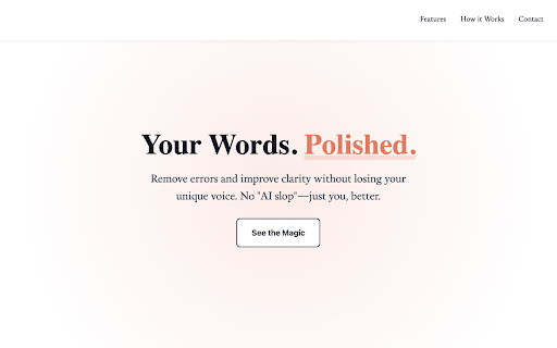 TypeMagic - AI Text Corrector :: Instant AI text correction. Use Cmd+Option+T (Mac) or Ctrl+Alt+T (Win/Linux) to fix spelling, grammar, and formatting.