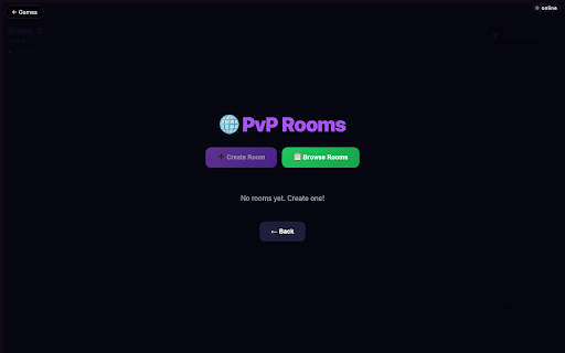 Unlimited Games — Free Browser Games :: A mini game center under your toolbar icon. One-click play with public or private rooms to invite friends.