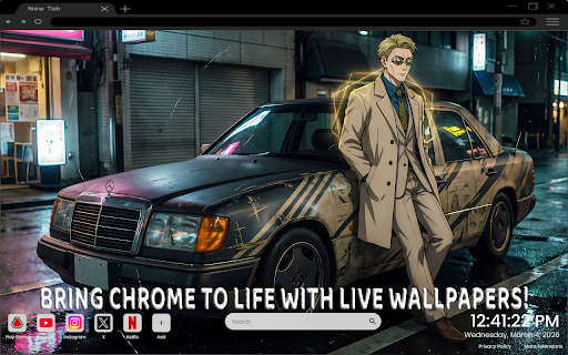 Kento Nanami Street Style Jujutsu Kaisen 4K Live Wallpaper :: One of the most epic anime live wallpapers for Chrome – featuring Kento Nanami’s fierce Jujutsu Kaisen style in 4K.