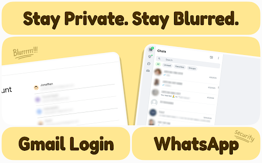 Peekaboo - Privacy Extension for Screen Sharing: Hide Email, Phone :: Hide email, phone, for secure screen sharing privacy.