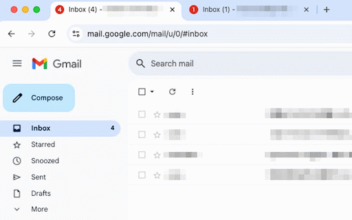 Gmail Favicon Counter :: Display unread Gmail count in the tab favicon badge.