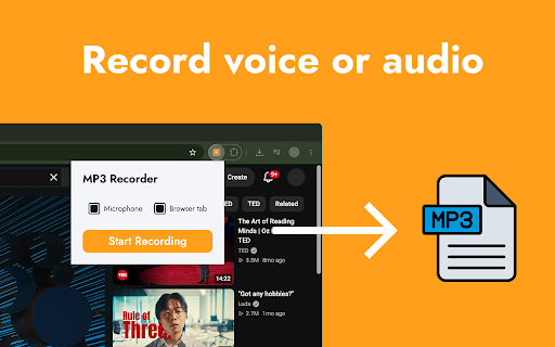 MP3 Recorder :: Use MP3 Recorder to record audio, voice, and export mp3 files from your browser.