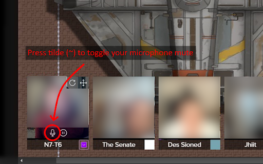 Roll20 Toggle Mute :: Press ` (backtick/tilde) to toggle mute in Roll20 games.