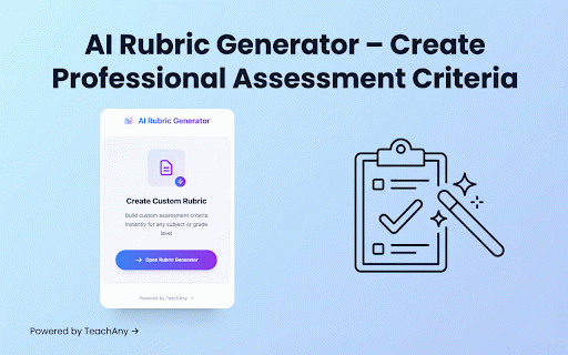AI Rubric Generator: Free Online Rubric Maker :: Create custom grading rubrics instantly with our AI-powered rubric maker for teachers and educators.