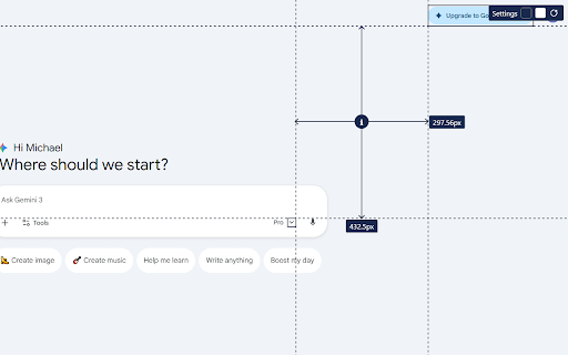 Distance Measurer :: A simple distance measuring tool for web pages