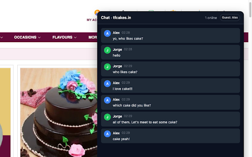 SiteChat :: Chat with people on the same site (domain/path). Activate per tab via the toolbar icon. Overlay + docked; Side Panel optional.