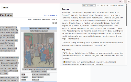 Select & Summarize - AI Summary and Q&A Tool :: Select text to summarize with AI ✨ and ask questions to better understand it. No special permissions—your privacy is protected 🔐.