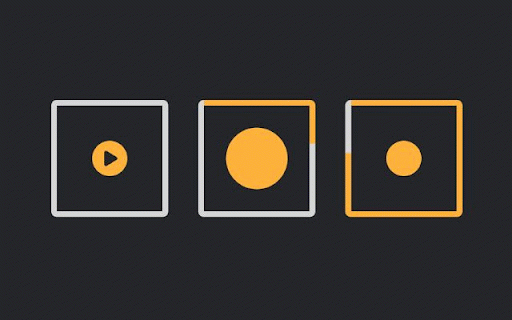 Box Breathing Mango :: Simple box breathing assistance at your fingertips. Mango included.