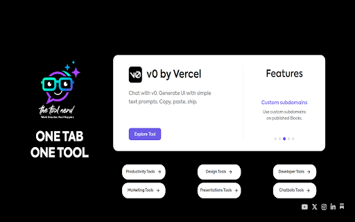 The Tool Nerd :: Daily productivity tool recommendations from The Tool Nerd