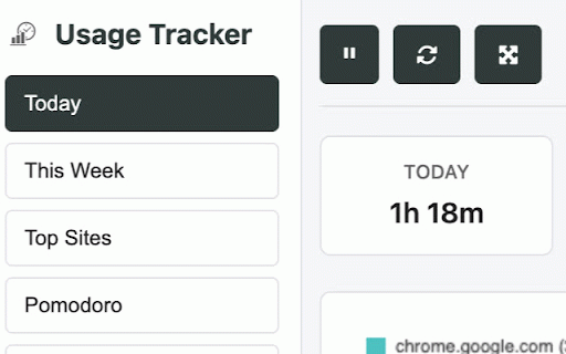 Chrome Usage Tracker :: Monitor and analyze your web browsing habits with privacy-focused tracking