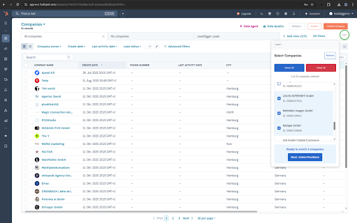 LeadDigger - One-click Contact Enrichment :: Enrich your CRM contacts in one click