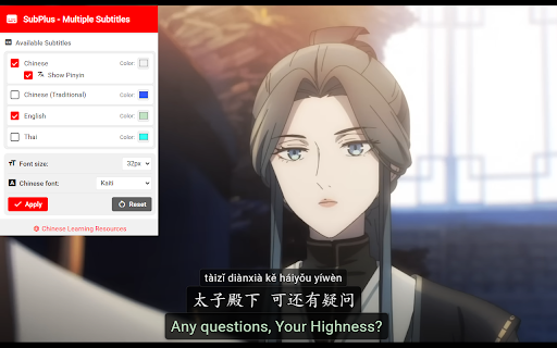 SubPlus - Multiple Subtitles for YouTube :: Display multiple subtitle tracks simultaneously on YouTube videos and customize them for the ideal viewing experience.