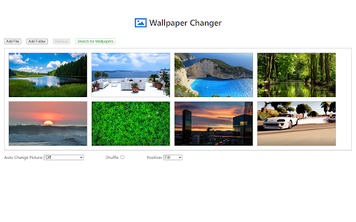 Wallpaper Changer :: Automatically change your Chrome OS desktop wallpaper.