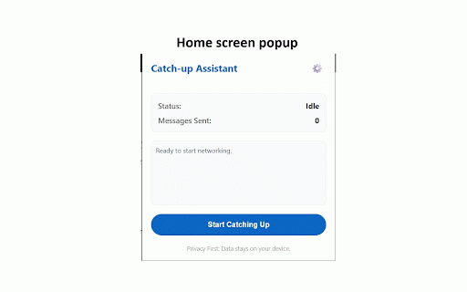 LinkedIn Catch-up Assistant :: Automate your LinkedIn catch-up updates and congratulations with safety and human emulation.