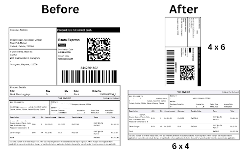 Meesho Label and Invoice Cutting Tool :: Advanced tool to auto detect label and invoice and sepaseparate it