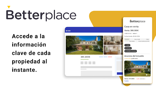 BetterplaceApp :: Muestra la información de BetterplaceApp en los portales