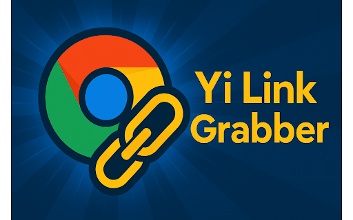 Yi Link Grabber :: Clicks the icon to open a new tab and grab all links from your last active page.