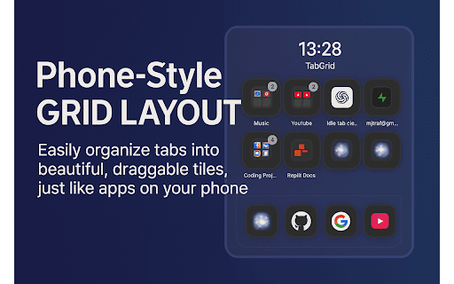 TabGrid - Tab Manager & Organizer :: TabGrid helps you organize, search, and manage your Chrome tabs with AI summaries, snapshots, and quick-access tools.