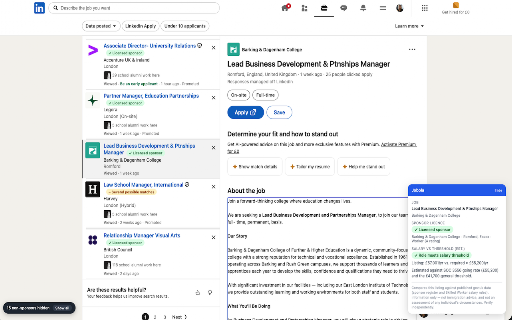 Jobola — UK Visa Sponsorship Checker :: Shows whether a job's employer is a licensed UK visa sponsor, with a Skilled Worker salary estimate. Not legal advice.