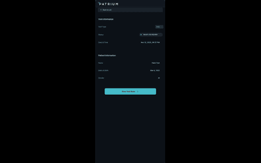 Patrium Health :: Patrium health chrome extension