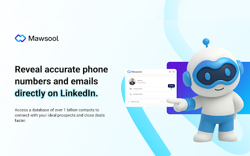 Mawsool Contact Finder :: Professional contact lookup tool that finds verified contact information using Mawsool's proprietary database.