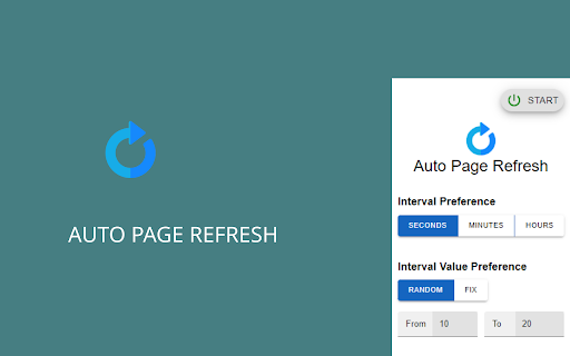 Auto Page Refresh :: This extension enables users to auto page refresh after regular and random intervals with time and value preference change option.