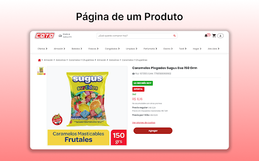 Coto Digital - Pesos para Reais :: Converte preços do Coto Digital de pesos argentinos para reais brasileiros