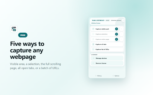 WebCapture - Full Page Screenshot & Scrolling Screen Capture :: Take full-page scrolling screenshots of any webpage. Annotate, redact, and export to PNG, JPG or PDF. Fast, private, no signup.