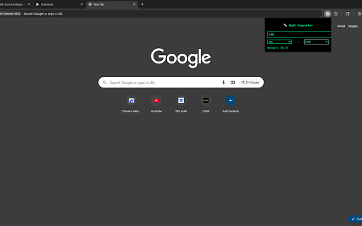 Quick Unit Converter :: Convert length units instantly in a simple popup.