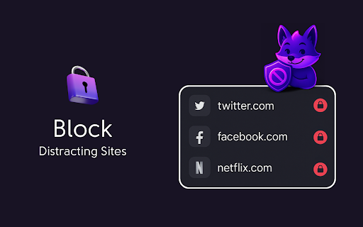 FoxBlock - Site Blocker & Task Manager for Focus & Productivity :: Take back control! Block sites, use Pomodoro, schedule blocking & password protect.