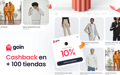 Goin :: Ahorra dinero y consigue recompensas al comprar online. Cuando añadas Goin a tu buscador, nosotros haremos todo el trabajo, así que…