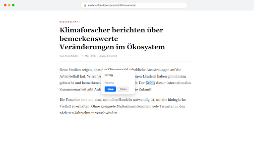 Vocabular :: Translate words on any webpage and save them to your Vocabular library
