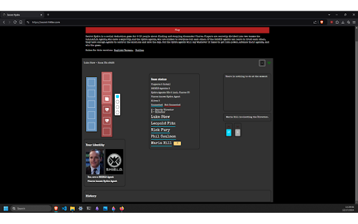SecretHydra :: Dub over Secret Hitler with a Hydra and SHIELD theme