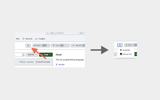GitHub Tools Switcher :: Easily switch between GitHub and various developer tools that use GitHub URLs