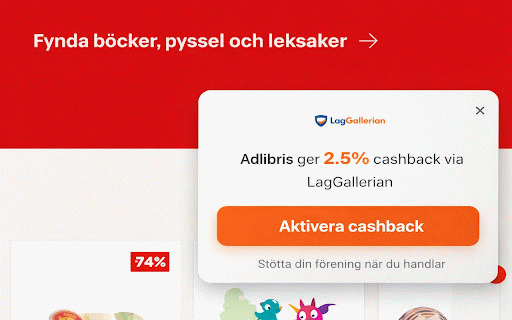 LagGallerian Cashback :: Få cashback på dina köp och stötta din förening! Handla via LagGallerian och få tillbaka pengar.