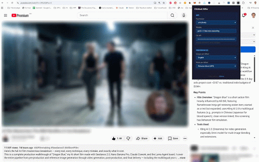 Clickbait Killer — Free YouTube Summary :: Kill clickbait with AI-powered YouTube video summaries. 100% free & open source.