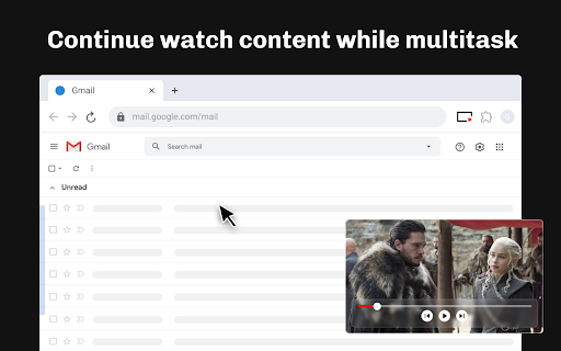 MiniPlay :: MiniPlay lets you watch videos in a floating Picture-in-Picture window. Stay productive while keeping your favorite content in view!