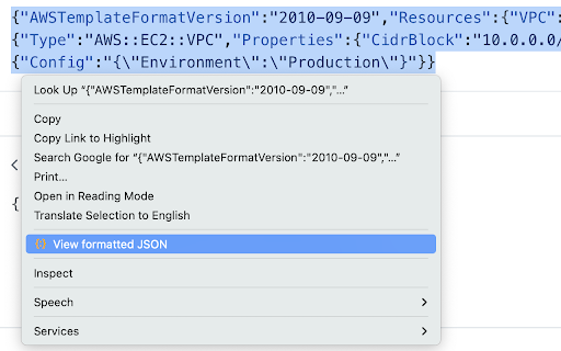 JSON Easy: View any JSON, even the messy kind, directly in web pages :: Select JSON text on any website to instantly view a clean, parsed version in a floating popup.