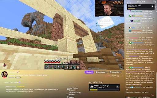 Ambient Light for Twitch :: Ambient glow around the Twitch player in the colors of the current frame. Adjustable size, blur, brightness and more.