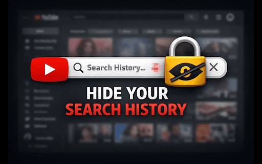 YouTube Search History Hider :: Hide YouTube search history suggestions in the search dropdown (does not delete history).
