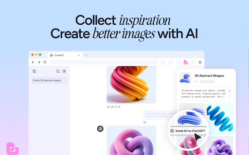 Snack it: Image to AI Prompt :: See it→Snack it→Prompt it!⚡ Stop losing inspiration. Save images, organize moodboards & generate powerful AI prompts in one click.