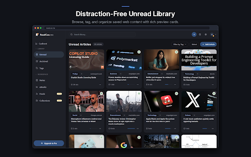 ReadCue Plugin :: Chrome extension for ReadCue - Save articles and highlights to your ReadCue library from any webpage.