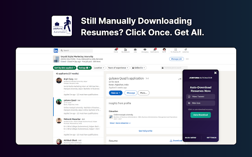 AI Hiring Automation :: Automate hiring with AI: auto-download resumes, parse candidates, communicate, and run AI interviews—fully streamlined.