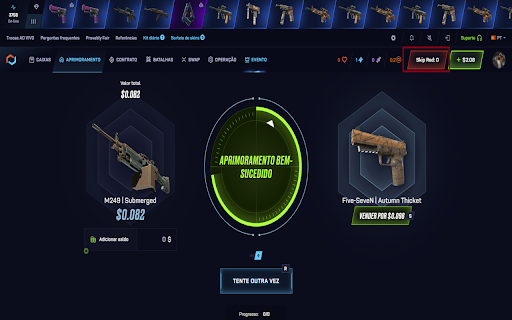 CSGO NET Profit - HNX :: Mostrar probabilidade de ganhos e drops no CSGO.net com o HNX