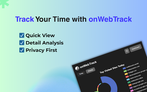 onWebTrack: Track & Optimize Your Web Time :: Track and optimize your web activity with insights, time stats & smart charts. Boost productivity and monitor your web usage.