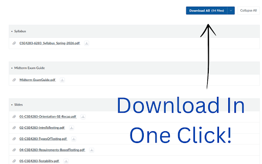 Canvas Downloader - Bulk Save Course Files :: Effortlessly bulk download Canvas course materials. One-click saver for modules and files.