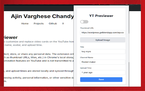 YouTube Video Previewer :: YouTube Video Previewer gives you full control to customize how video cards look on YouTube!